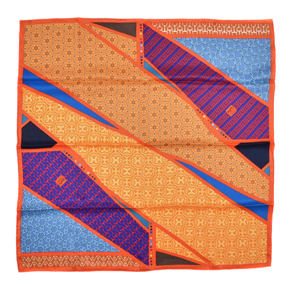 Hermes Silk Carre en Cravates Scarf 70 1 of 4
