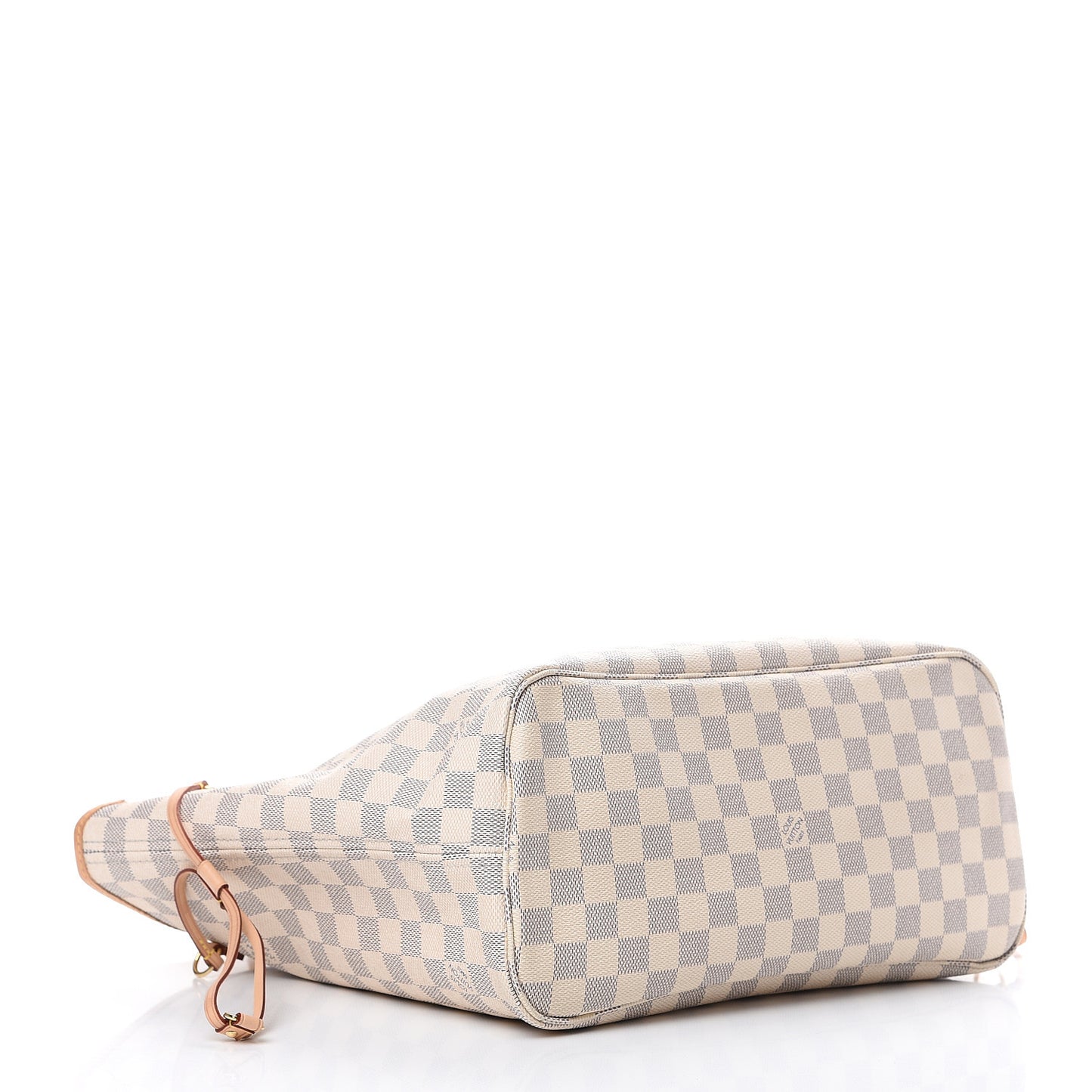 Damier Azur Neo Neverfull MM Rose Ballerine