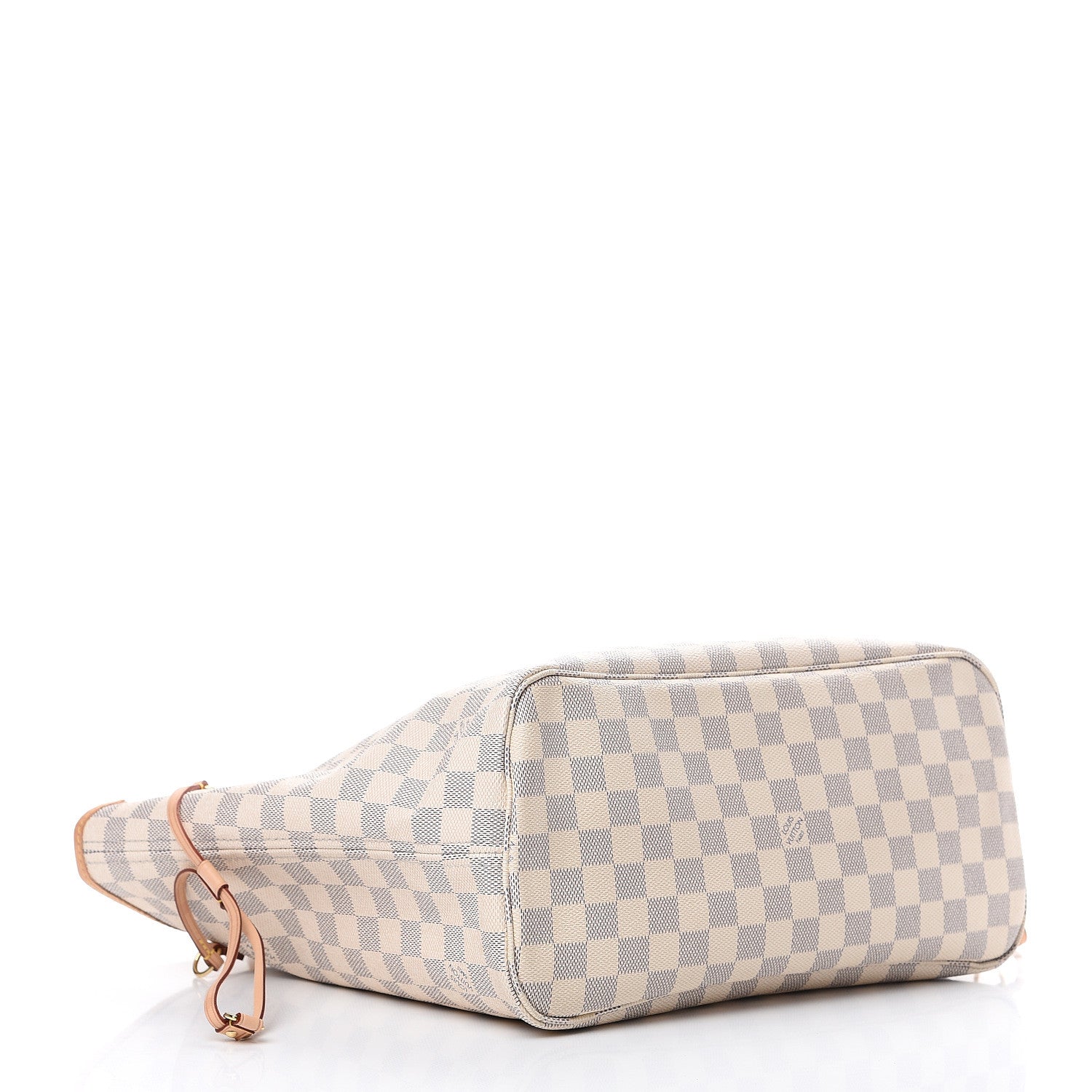 Louis Vuitton Damier Azur Neo Neverfull MM Rose Ballerine 4 of 12