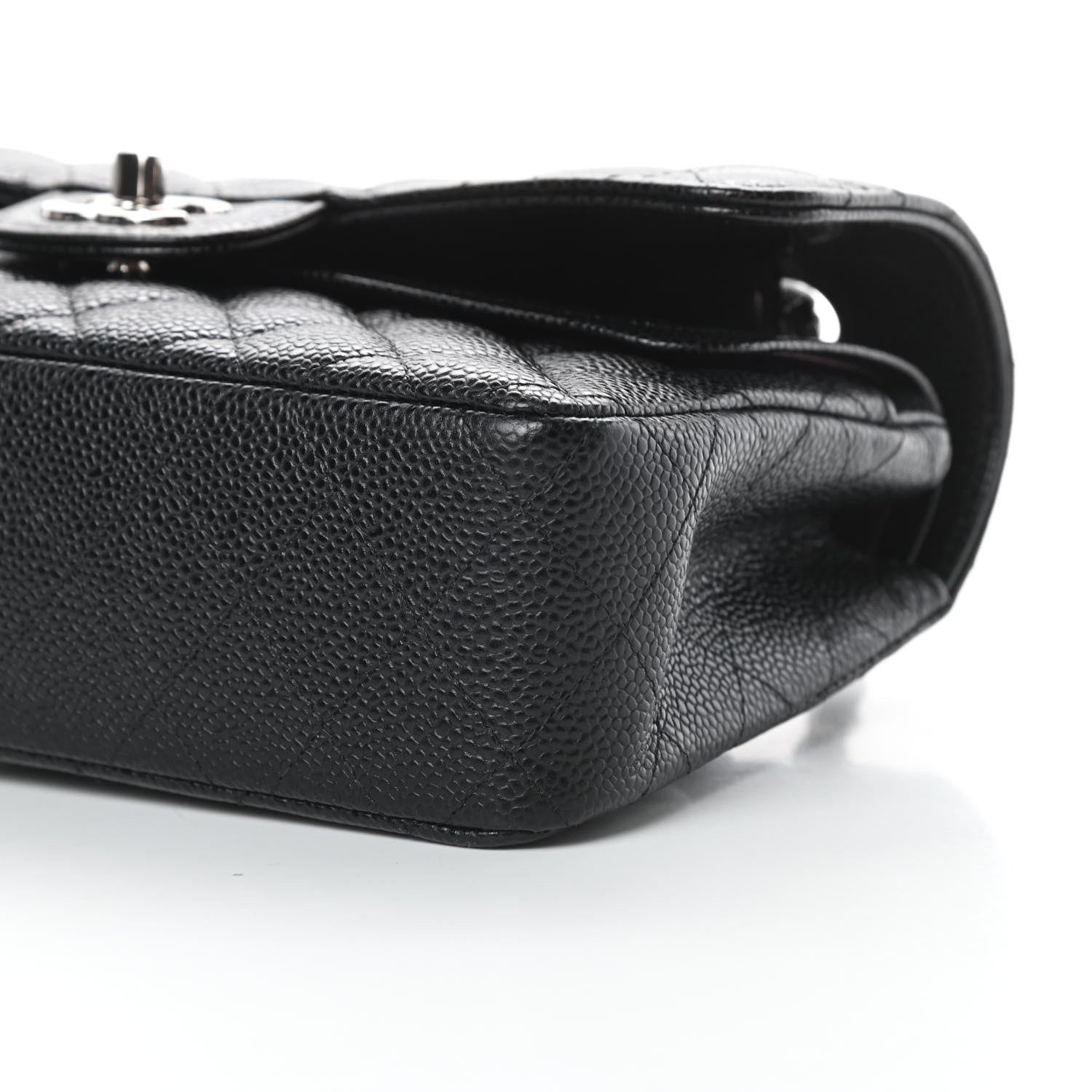 Chanel Caviar Quilted Small Double Flap Black 10 of 14