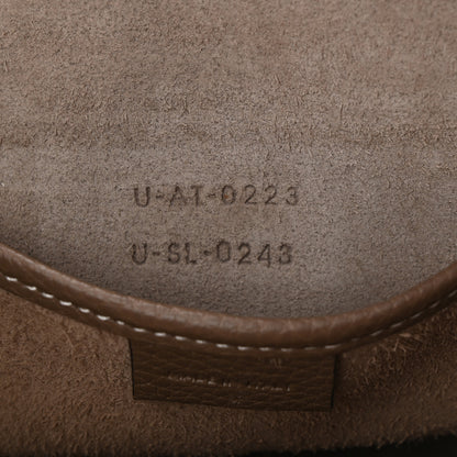 Celine Drummed Calfskin Nano Luggage Souris 14 of 21