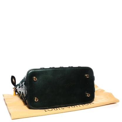 Louis Vuitton Patent Lambskin Fascination Lockit Vert Fonce 4 of 7