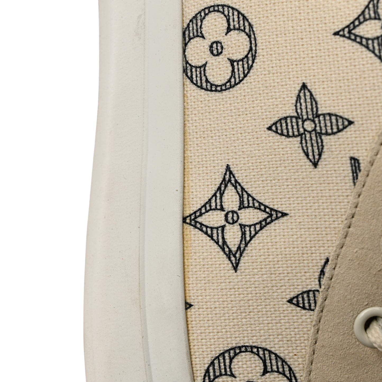 Monogram Mens Tattoo Sneaker Boots 8 Dune