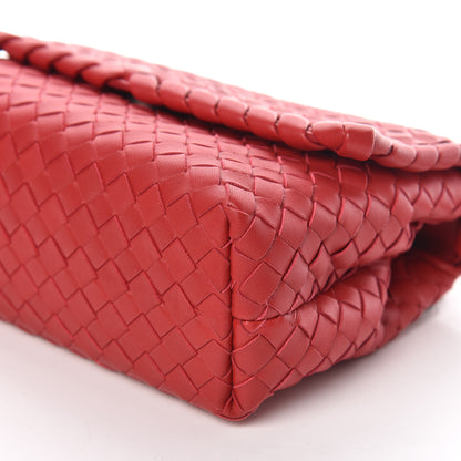 Bottega Veneta Nappa Intrecciato Baby Olimpia Shoulder Bag Vesuvio 9 of 13