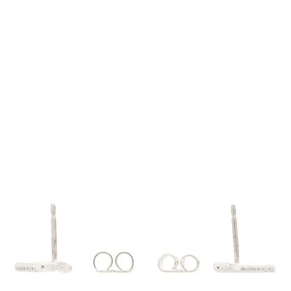 Tiffany Sterling Silver Apple Earrings 3 of 4