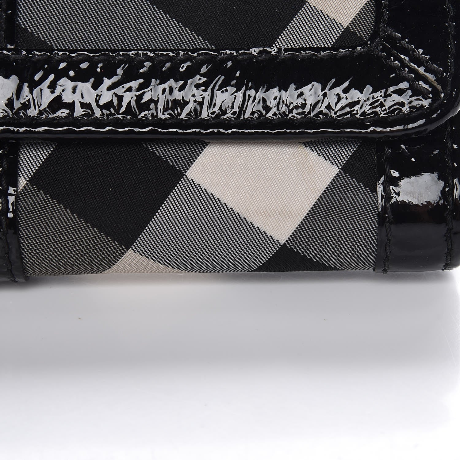 Burberry Beat Check Penrose Continental Wallet Black 8 of 9