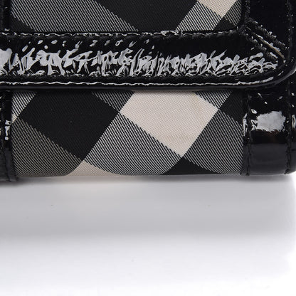 Burberry Beat Check Penrose Continental Wallet Black 8 of 9