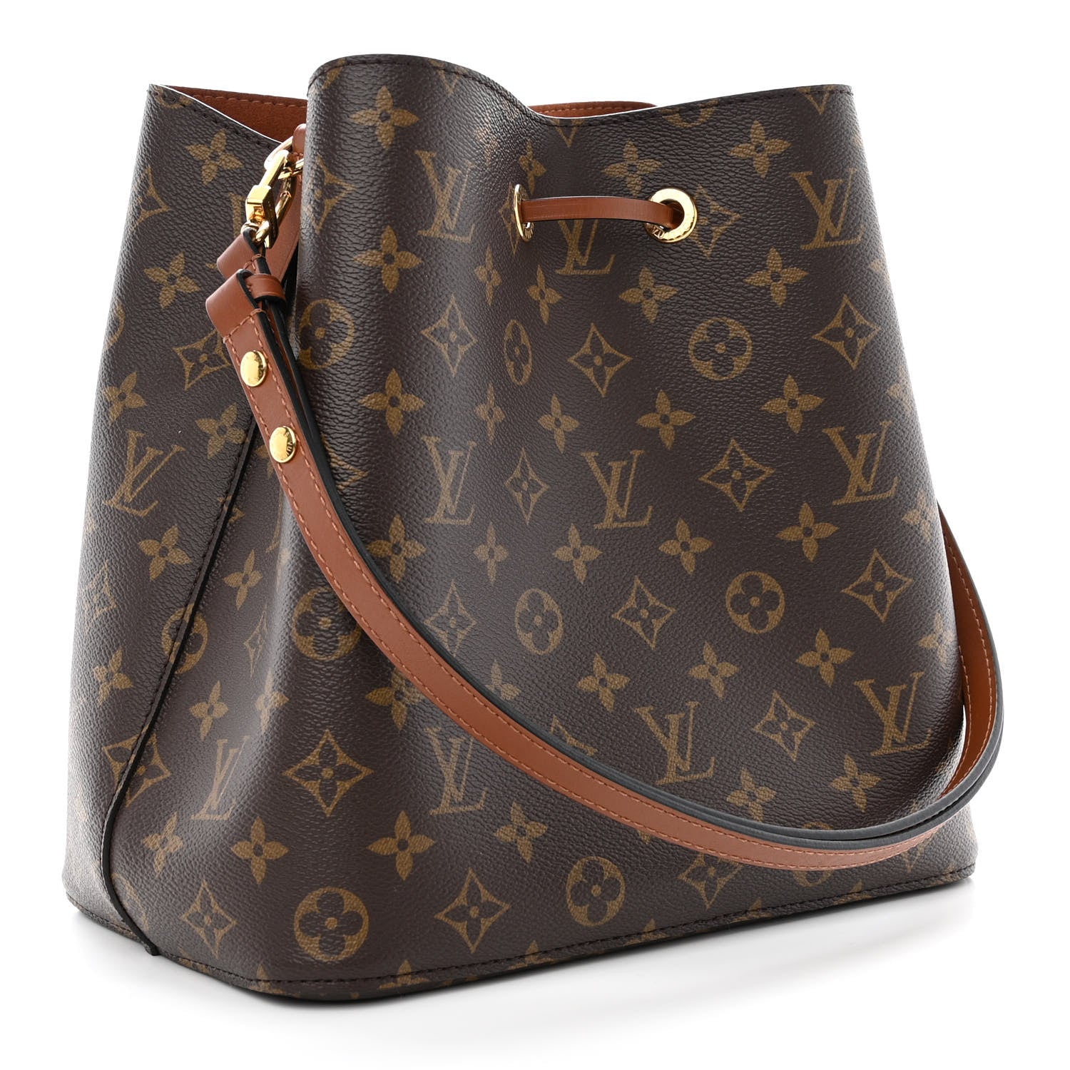 Louis Vuitton Monogram Neonoe MM Caramel 3 of 9