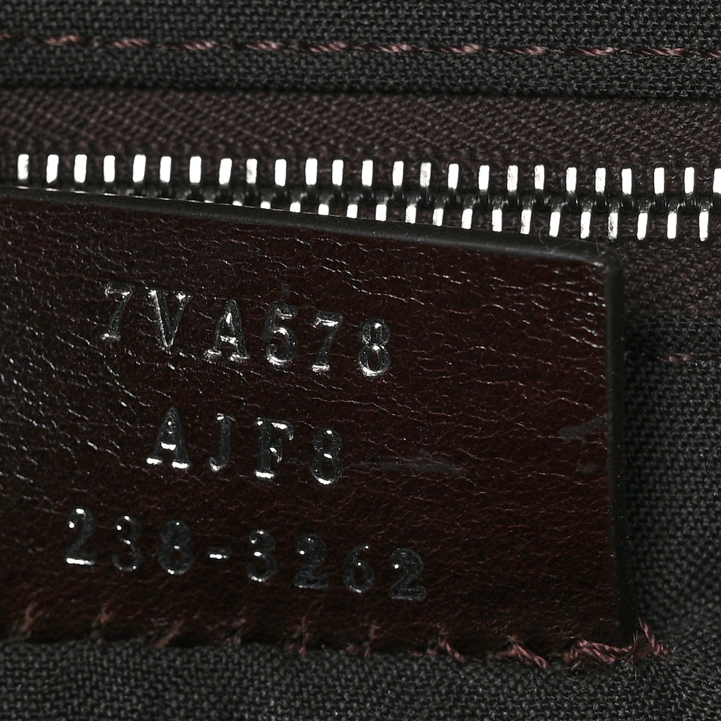 Glazed Fabric Vitello Cover FF 1974 Diagonal Bi-Color Vertical Tote Tobacco Moro Sand Black