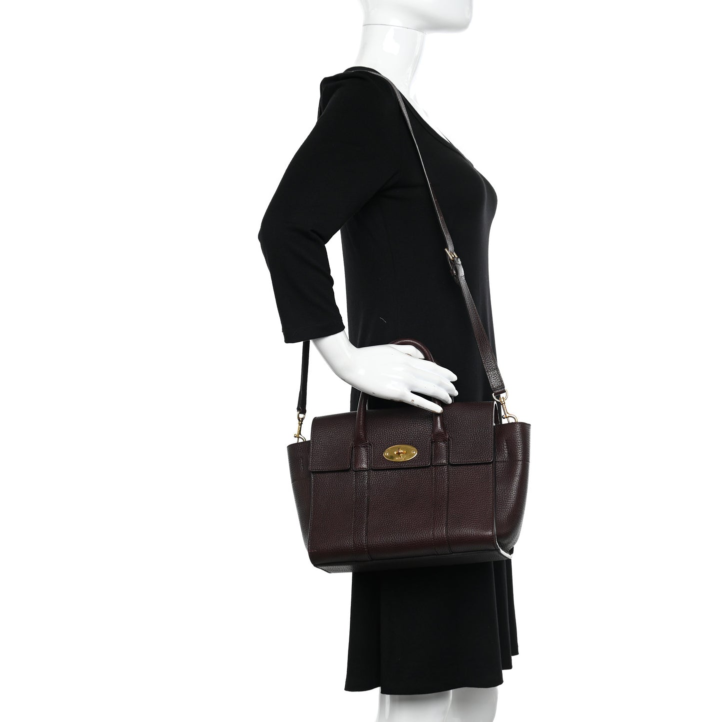 Classic Grain Small New Bayswater Oxblood