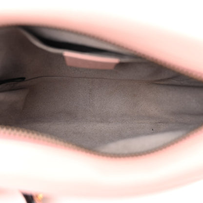 Gucci Calfskin Matelasse Mini GG Marmont Chain Shoulder Bag Perfect Pink 5 of 17