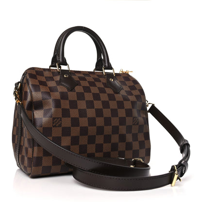 Louis Vuitton Damier Ebene Speedy Bandouliere 25 3 of 8
