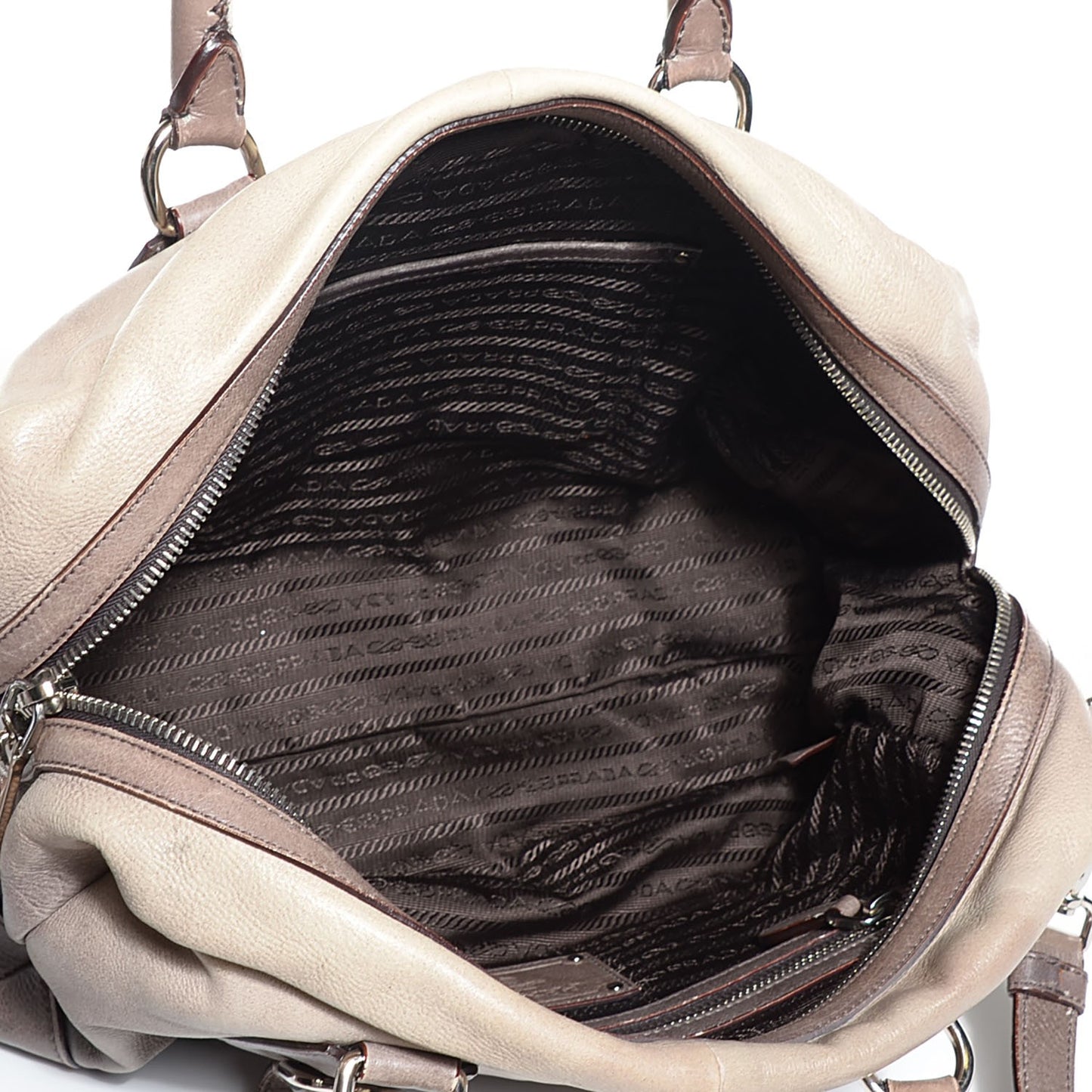 Glace Calf Bowler White Sfumato