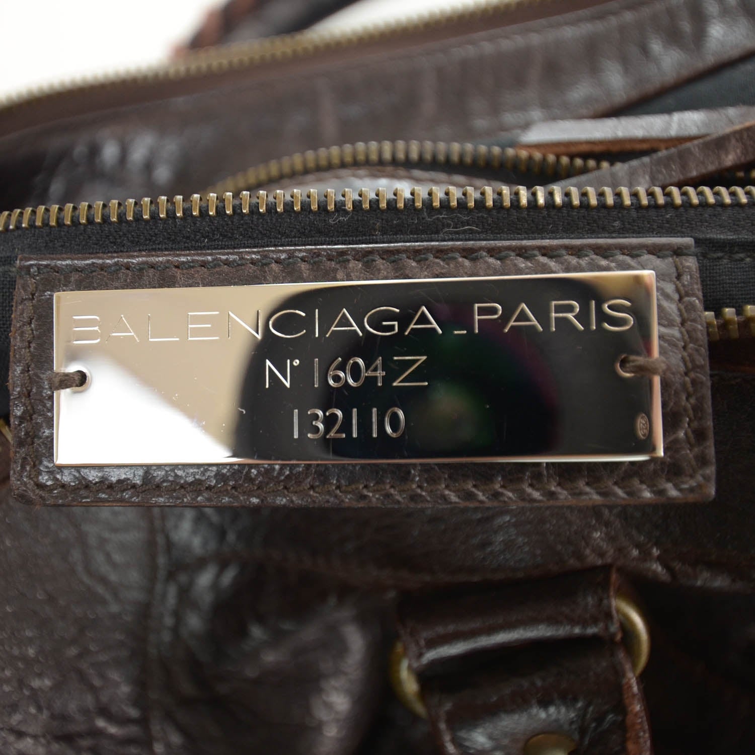 Balenciaga Chevre Work Chocolate 7 of 10