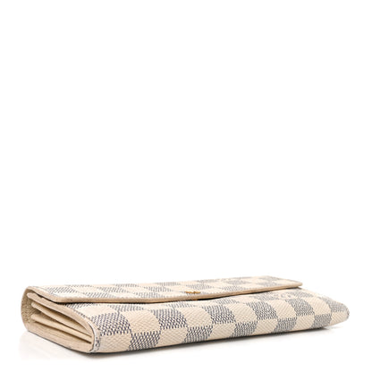 Louis Vuitton Damier Azur Sarah Wallet 4 of 9