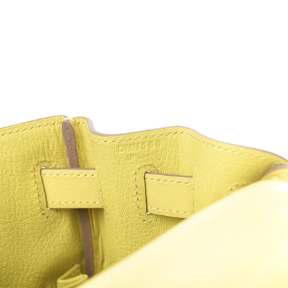 Hermes Evercolor Kelly Retourne 28 Lime 6 of 7