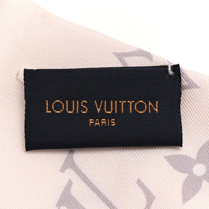 Louis Vuitton Silk Monogram Confidential Bandeau Light Pink 6 of 6