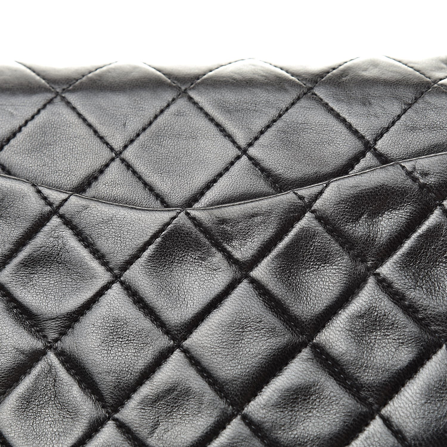 Chanel Lambskin Quilted Small Double Flap Black 14 of 15