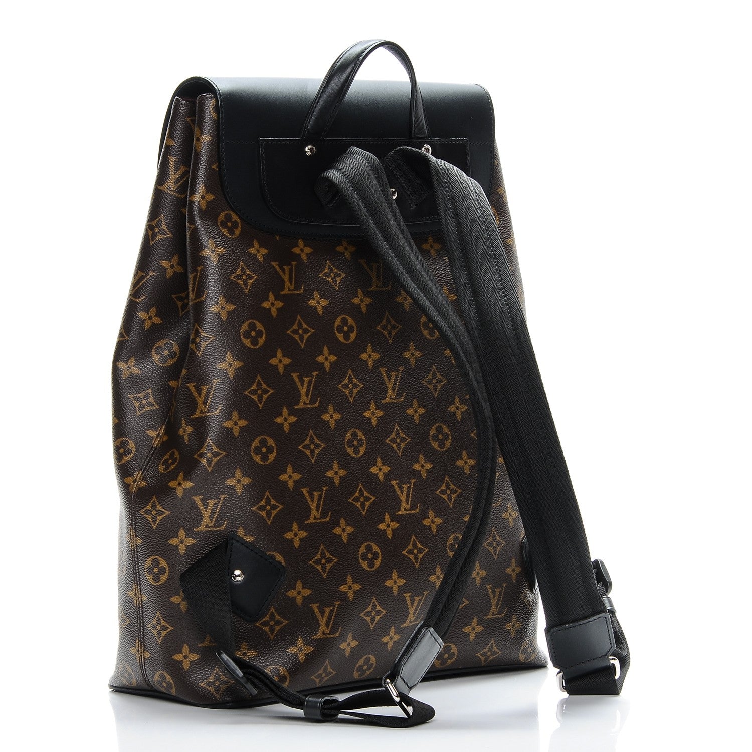 Louis Vuitton Monogram Macassar Palk Backpack 3 of 10