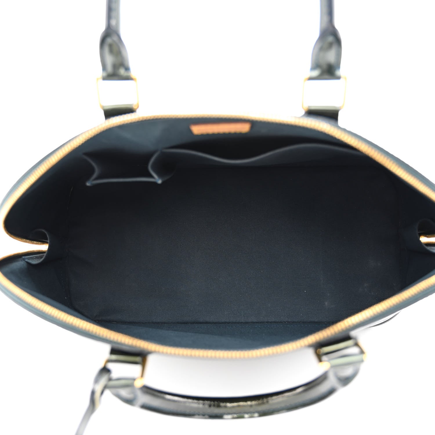 Louis Vuitton Vernis Alma GM Blue Nuit 5 of 13