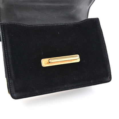 Prada Velvet City Calfskin Cahier Bag Black 11 of 16
