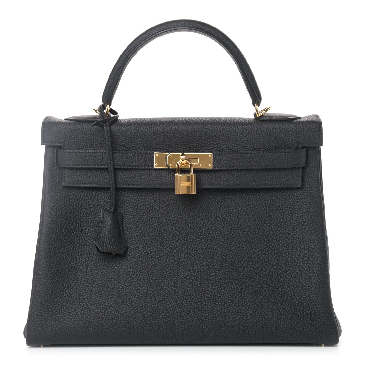 Hermes Togo Kelly Retourne 32 Black 1 of 10