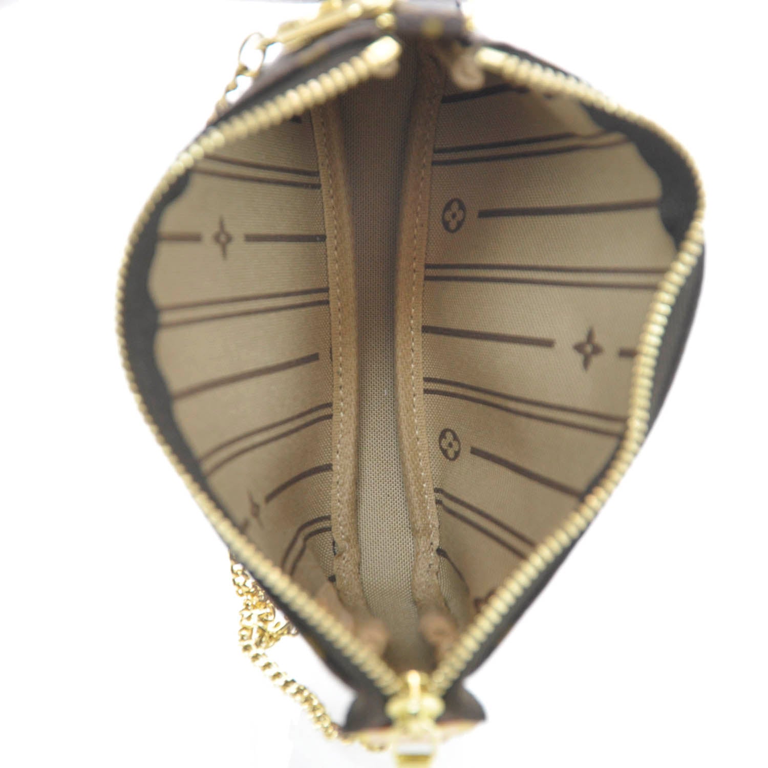 Louis Vuitton Monogram Complice Trunks and Bags Mini Pochette Accessories Beige 8 of 8