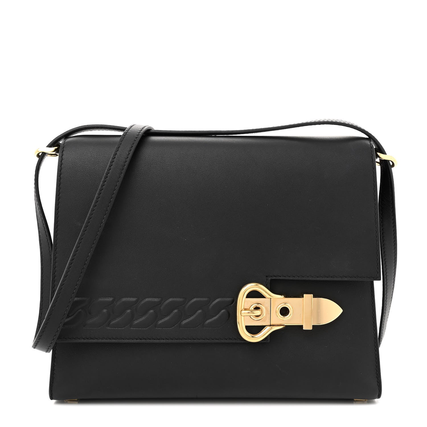 Hermes Swift Boucle Sellier Bag Black 1 of 14