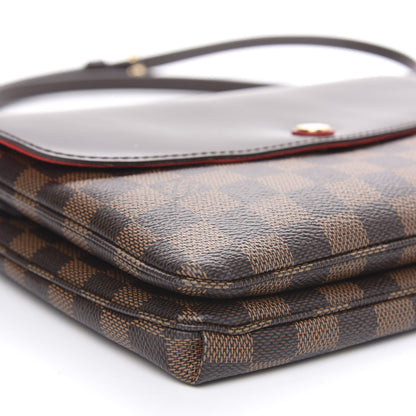 Louis Vuitton Damier Ebene Twice Cherry 7 of 8