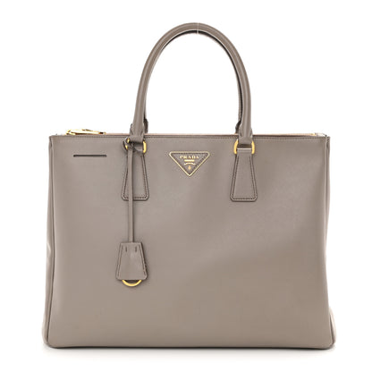 Prada Saffiano Large Galleria Double Zip Tote Argilla 1 of 18
