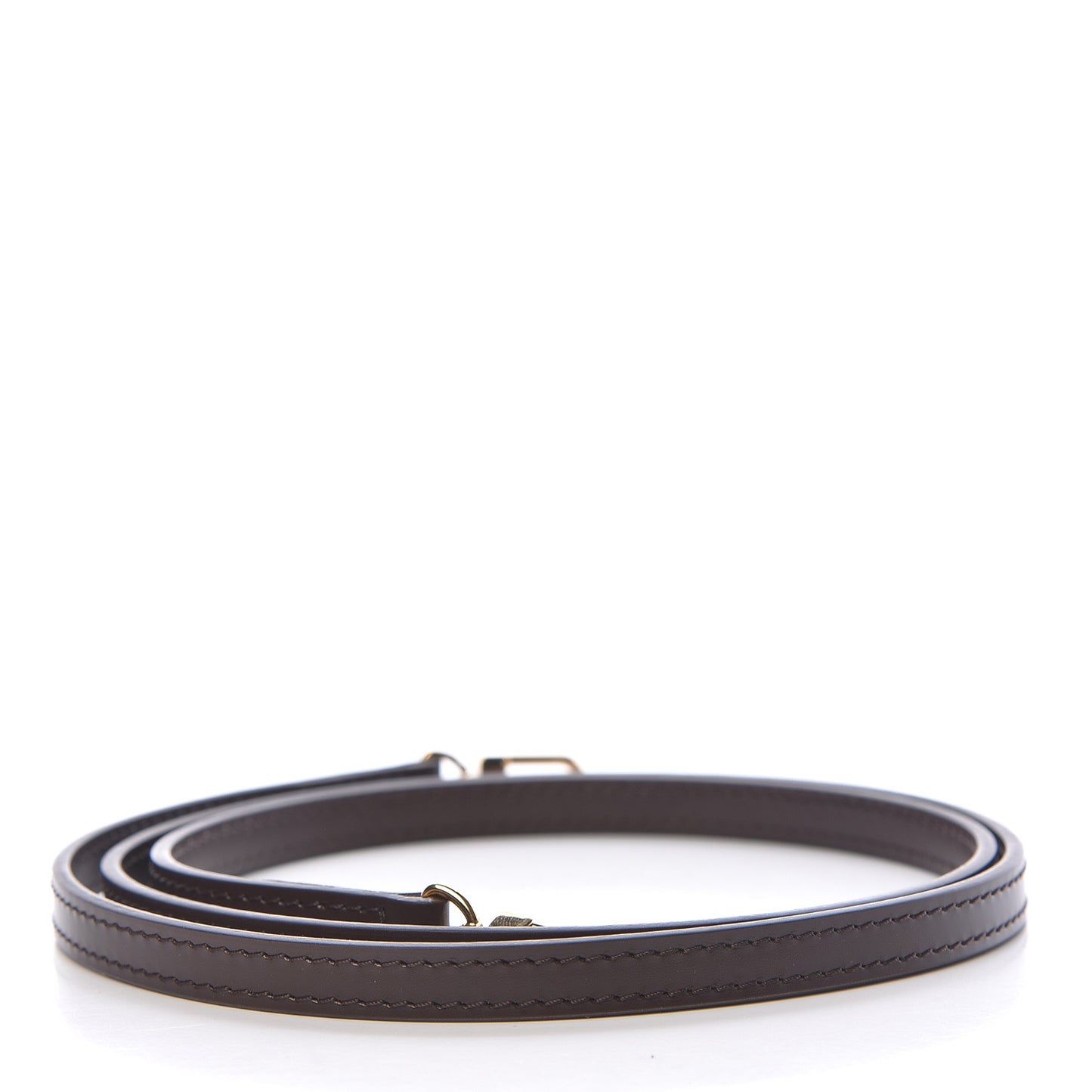 Calfskin 12mm Eva Shoulder Strap Brown
