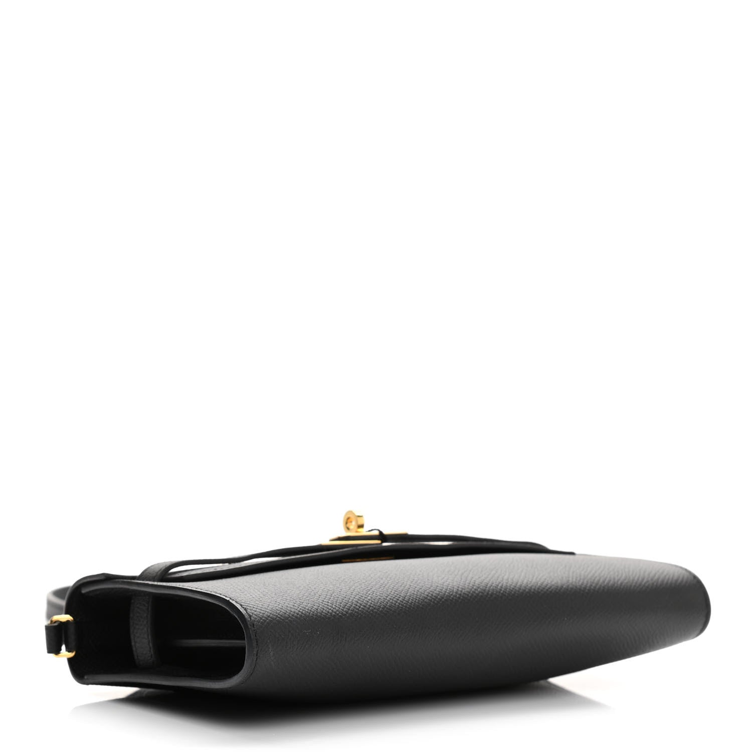 Hermes Epsom Kelly Wallet To Go Black 4 of 10