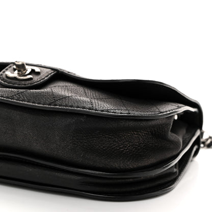 Chanel Calfskin Coco Twin Large Flap Black 10 of 12