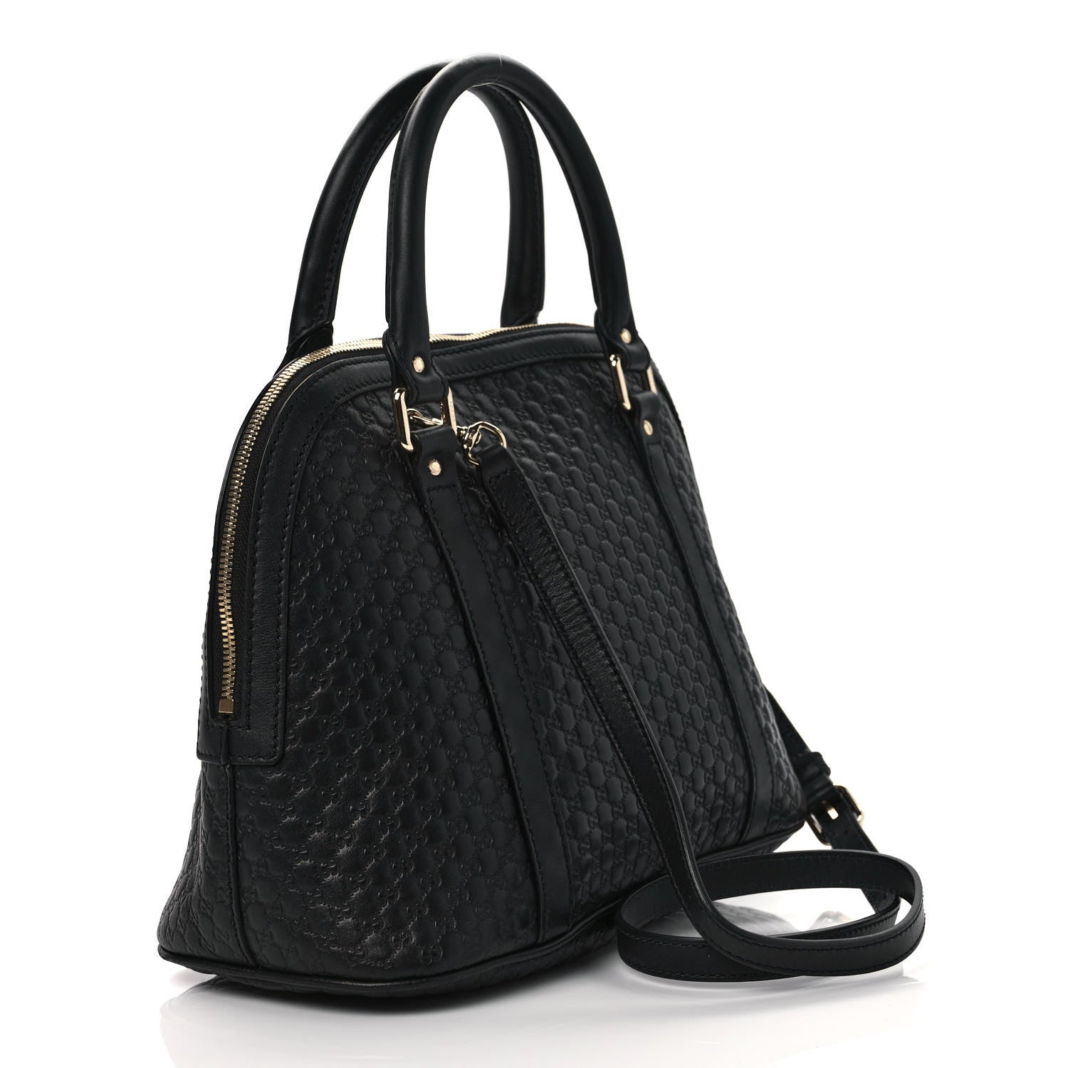 Gucci Microguccissima Medium Dome Bag Black 2 of 10