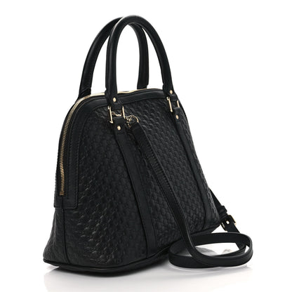 Gucci Microguccissima Medium Dome Bag Black 2 of 10