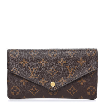 Louis Vuitton Monogram Jeanne Wallet Rose Ballerine 1 of 12