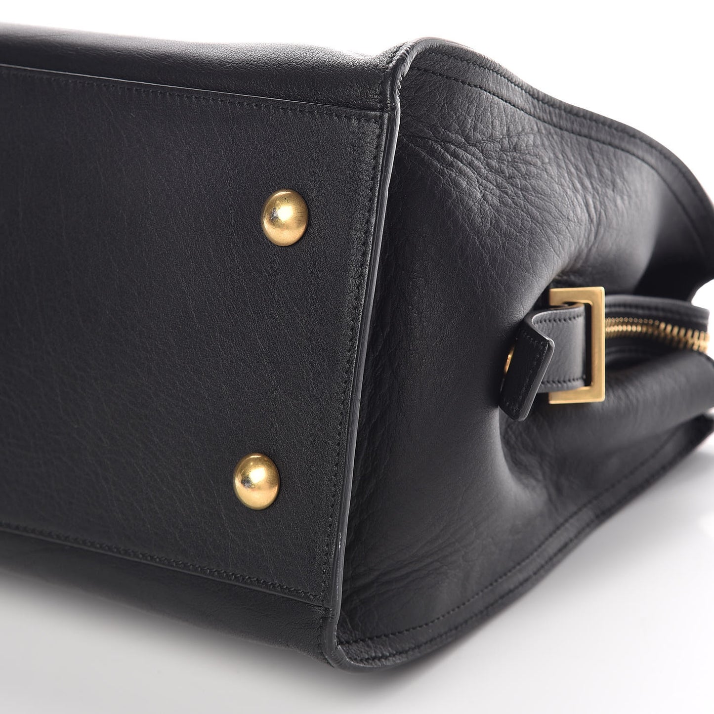 Calfskin Small Classic Y Cabas Black