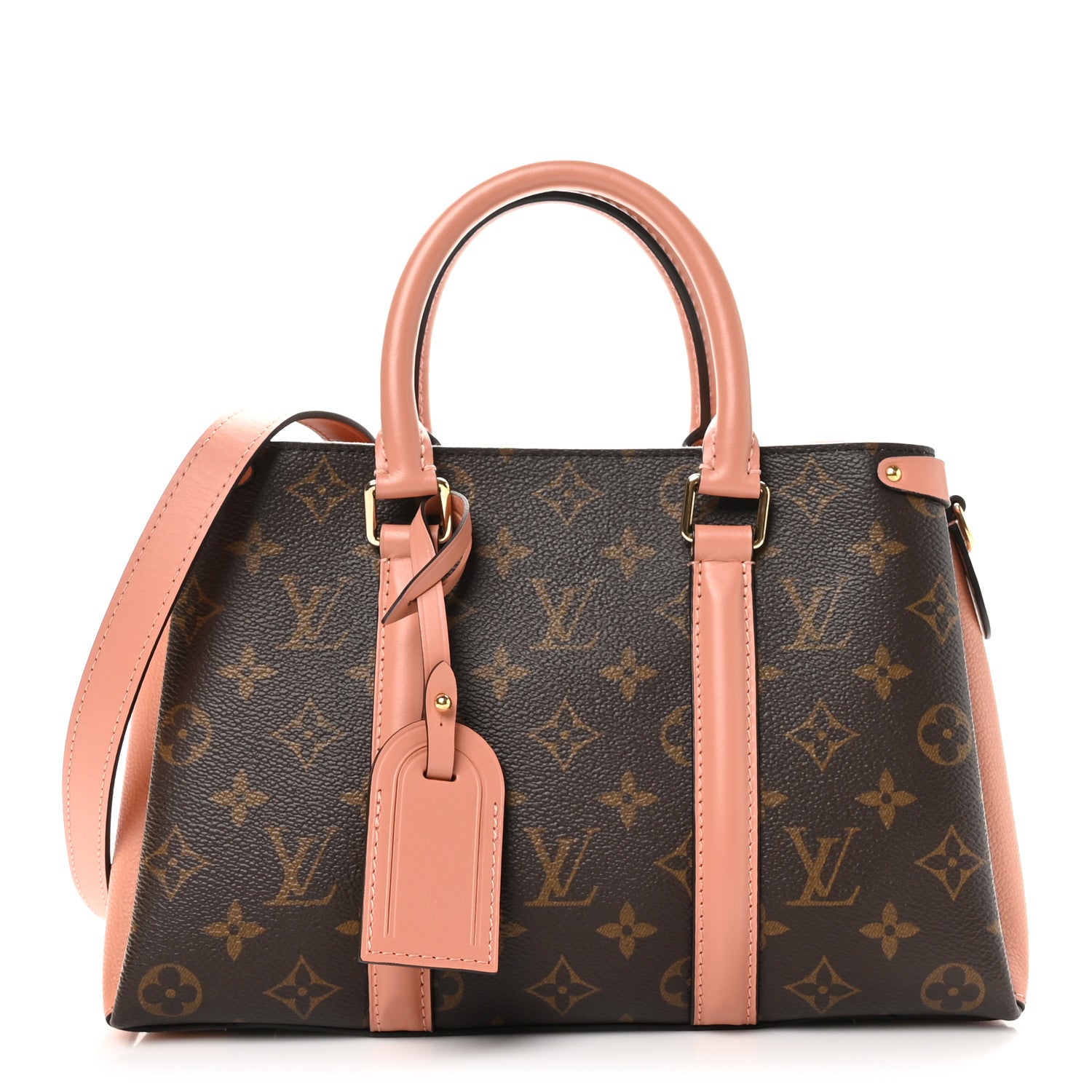 Louis Vuitton Monogram Soufflot BB Peach 1 of 10