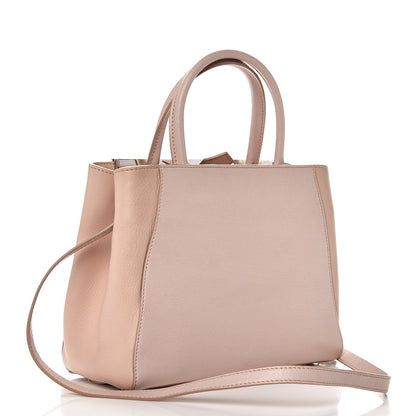 Fendi Vitello Elite Monster Petite 2Jours Tote Rosa Plaster 4 of 13
