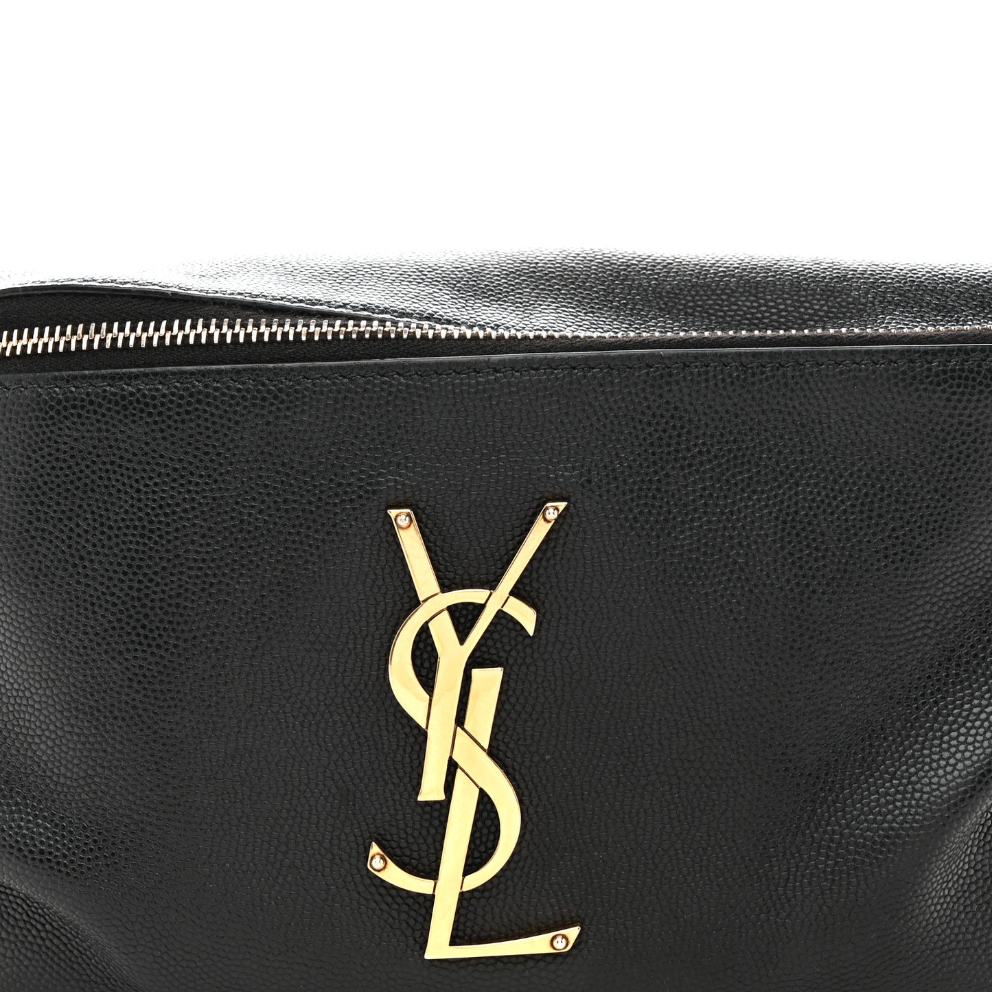 Grain De Poudre Monogram Belt Bag Black