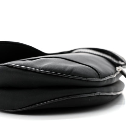 Christian Dior Nylon Saddle Bag Black 9 of 15