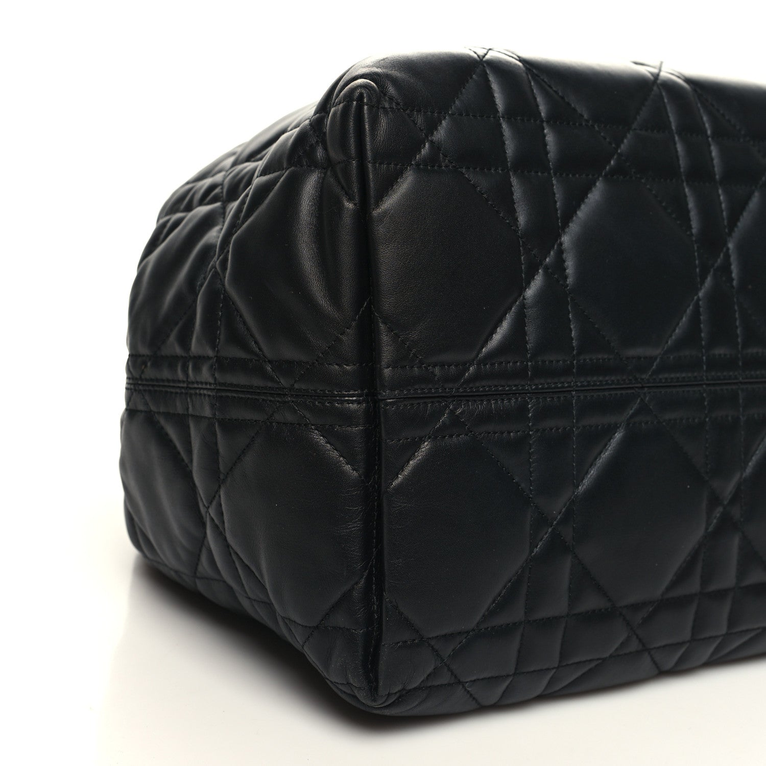 Christian Dior Calfskin Macrocannage Large Toujours Black 9 of 12