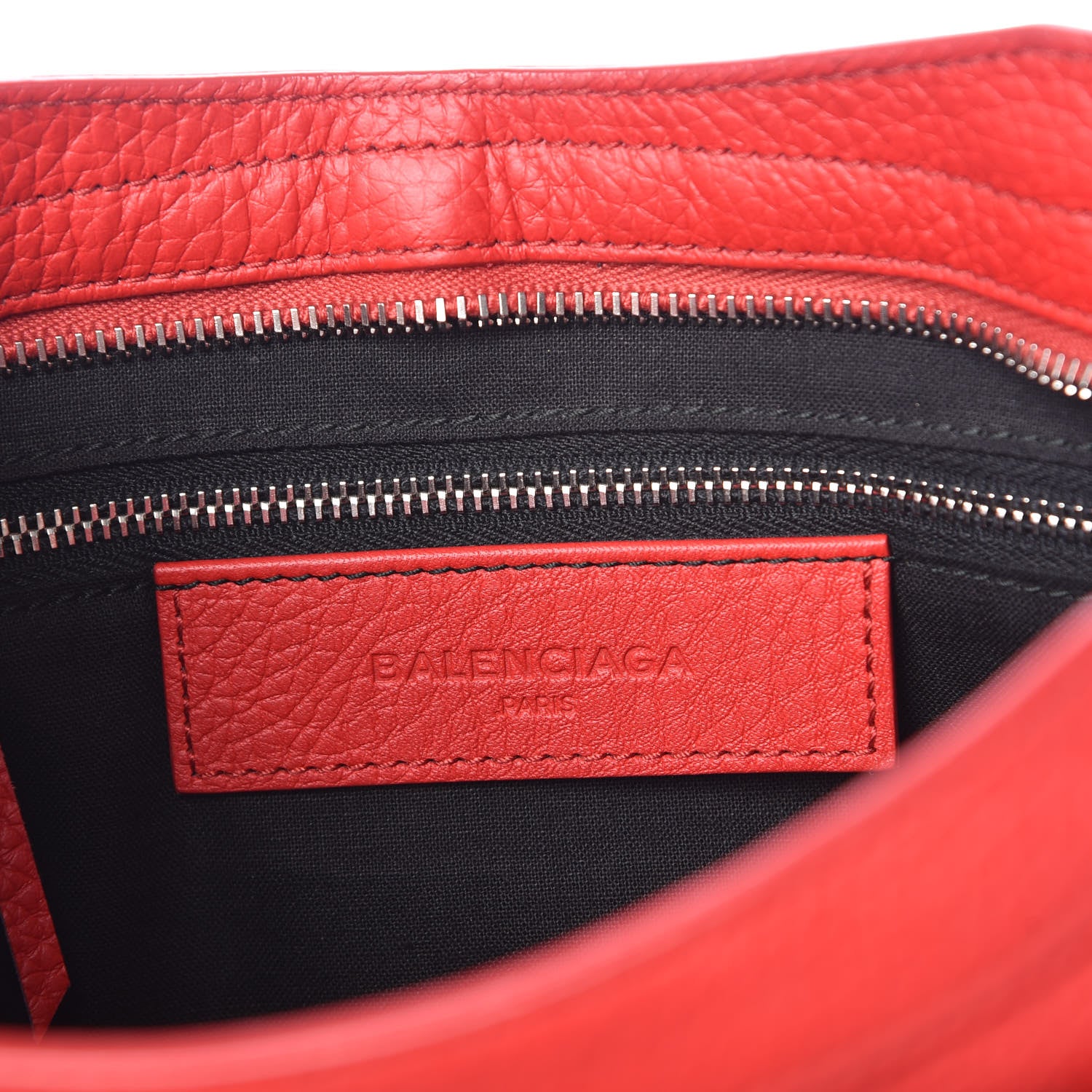 Balenciaga Vibrato Calfskin Classic Silver Hardware S City Rouge Cerise 6 of 13