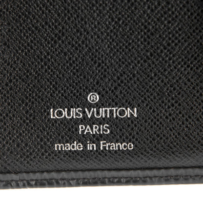 Louis Vuitton Epi French Purse Wallet Black 6 of 7