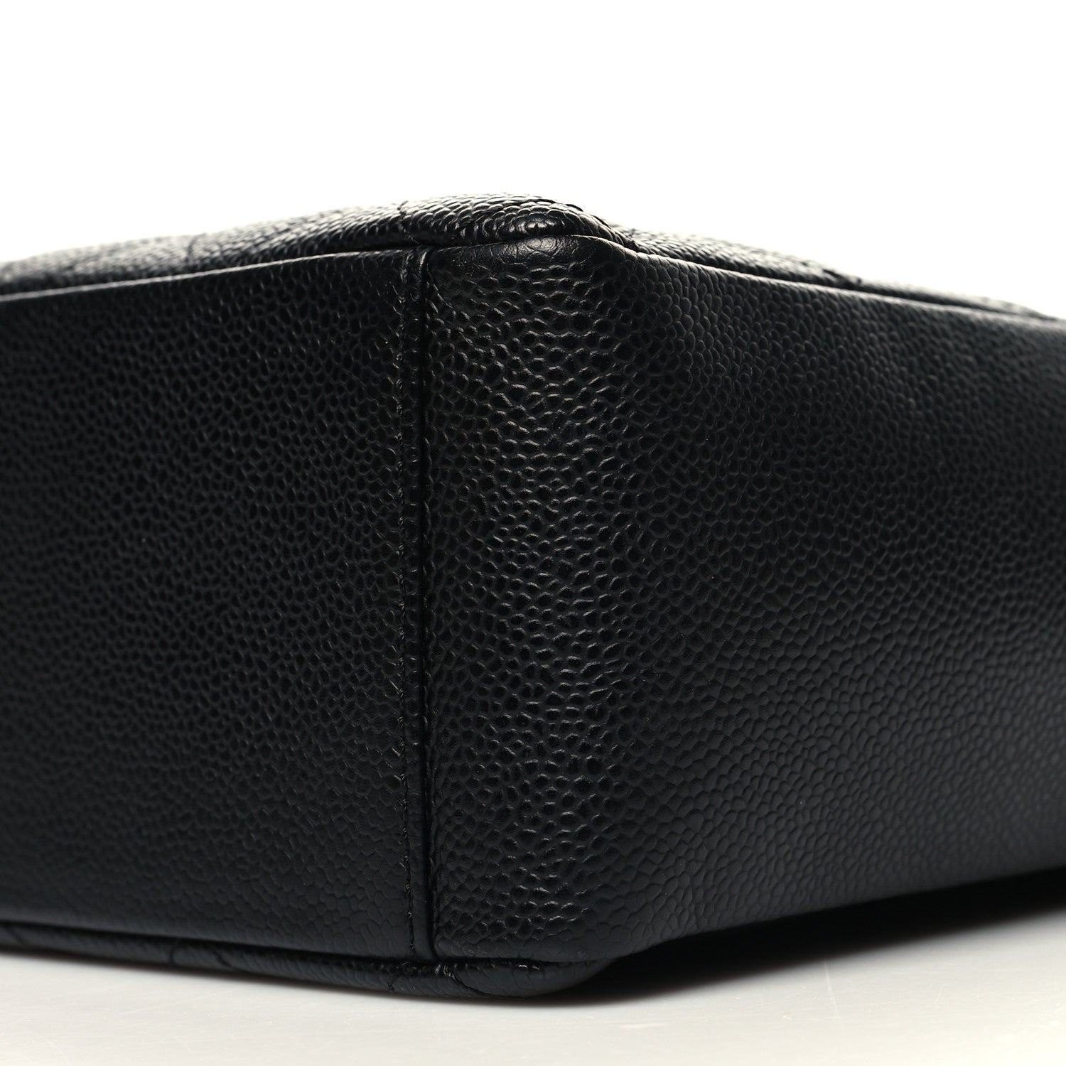 Chanel Caviar Quilted Petit Shopping Tote PST Black 10 of 11