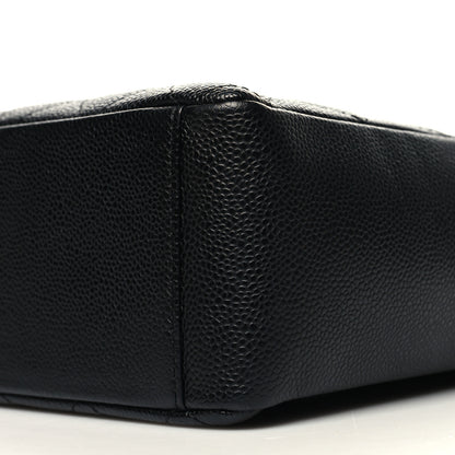 Chanel Caviar Quilted Petit Shopping Tote PST Black 10 of 11