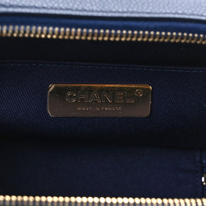 Chanel Caviar Stitched Waist Bag Blue 6 of 12
