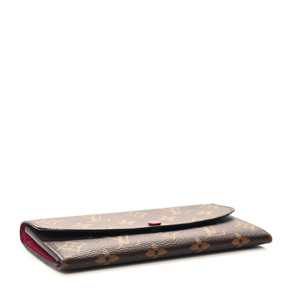 Louis Vuitton Monogram Emilie Wallet Fuchsia 4 of 6