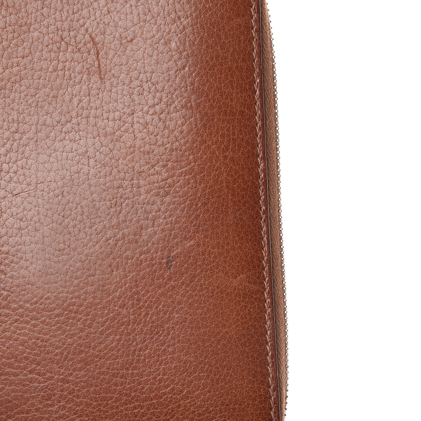 Veau Rodeo Globe Trotter Zip Agenda PM Gold