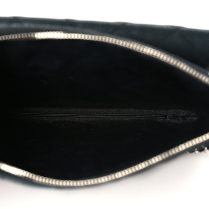 Chanel Iridescent Caviar Quilted Daily Zip Crossbody Bag Black 5 of 9